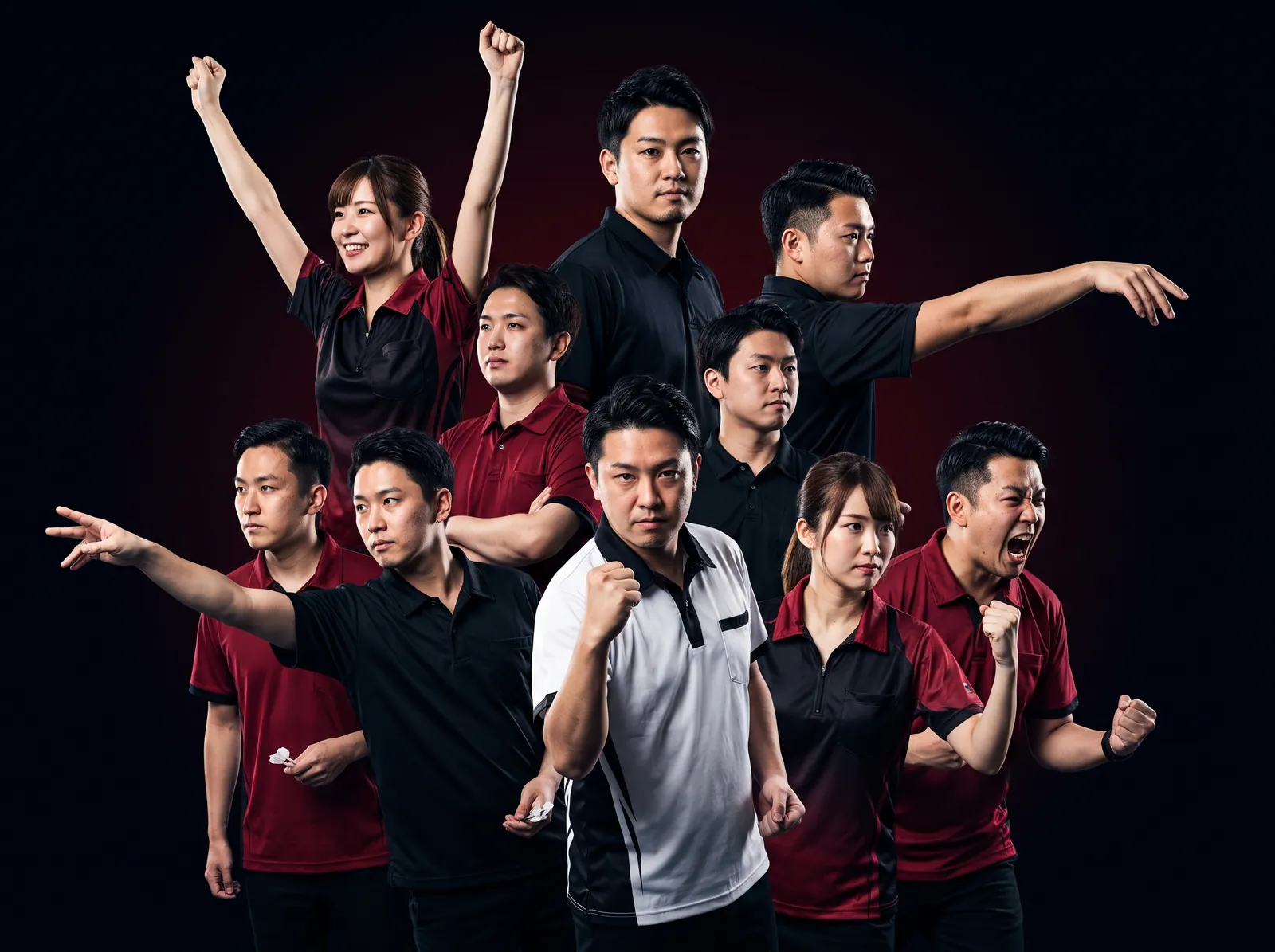 PERFECT Malaysia professional darts players